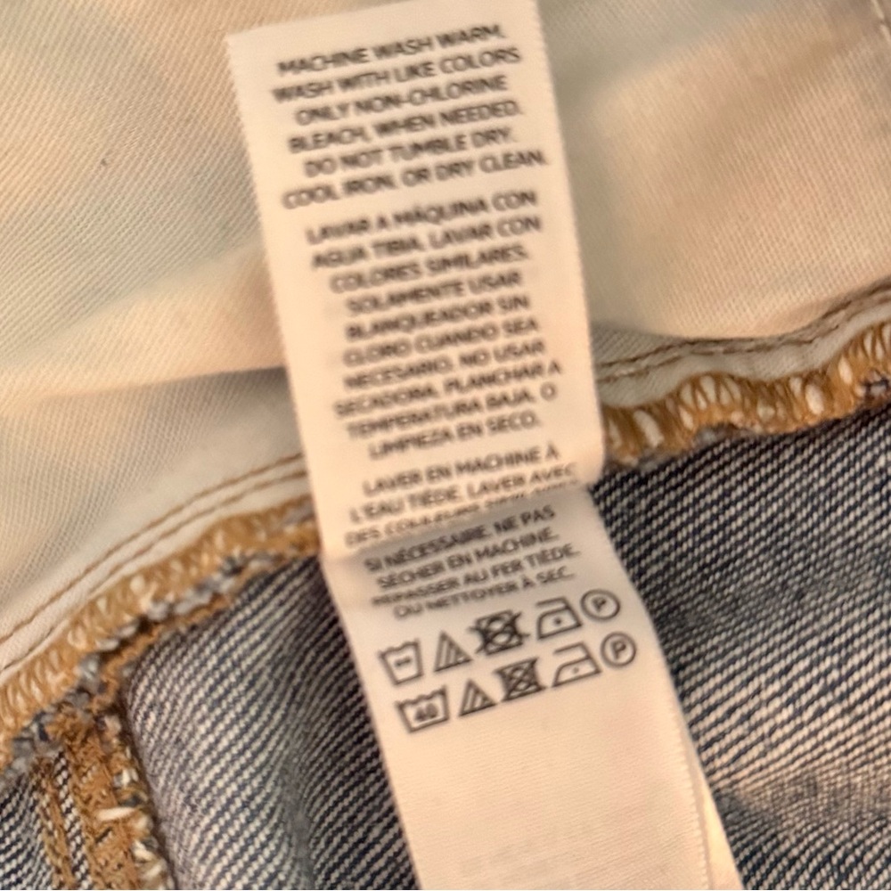 HALE by AG Piper Sculpted High Rise Embroidered Raw Hem Skinny Jeans Boho Style! - Picture 14 of 16